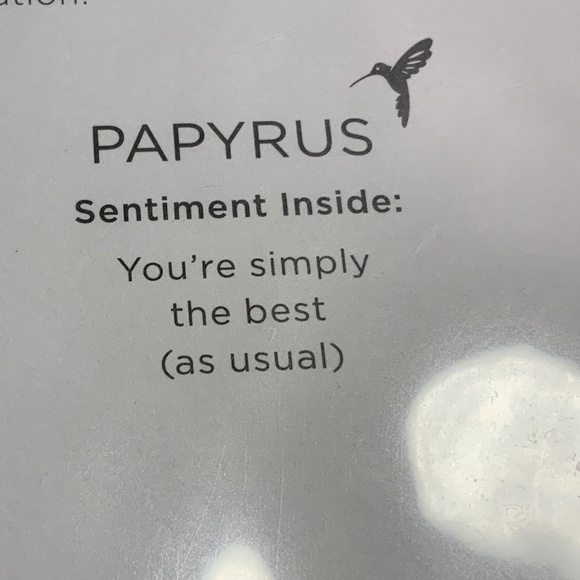 Papyrus Thank You Card new - Picture 2 of 2